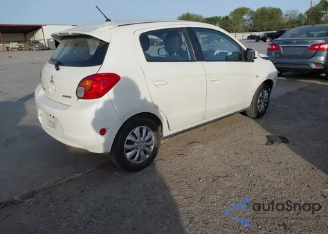 2015 Mitsubishi Mirage De/Rf from USA, damaged, VIN ML32A3HJ6FH034882